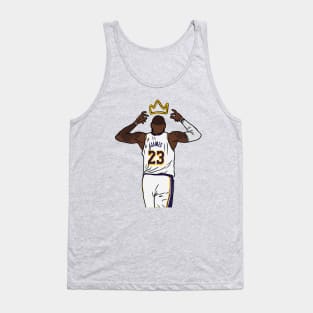 LeBron James Crowns Himself Tank Top